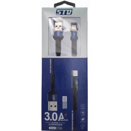 Кабель USB Type-C STD CY134 1m синий