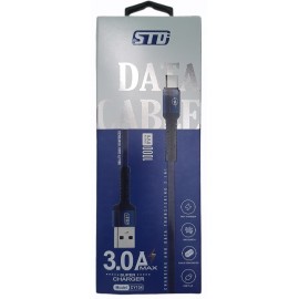 Кабель USB Type-C STD CY134 1m синий