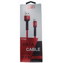 Кабель Micro USB STD CY126 1m черн