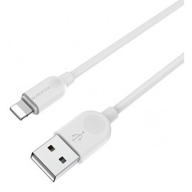 кабель для Apple Lightning USB Borofone BX14 3m бел