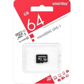 MicroSd 64Gb SmartBuy  class10 без адаптера