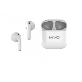 Наушники Bluetooth вкладыши MIVO MT-04 TWS вкладыши белые