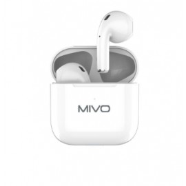 Наушники Bluetooth вкладыши MIVO MT-04 TWS вкладыши белые