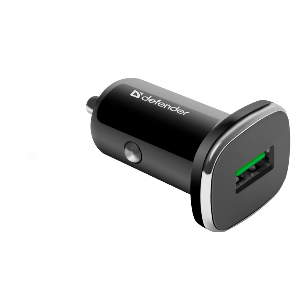 Зарядное автомобильное быстрое АЗУ usb Defender UCA-91 QC 3.0