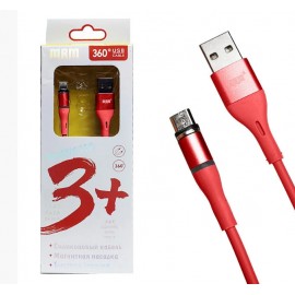 Кабель Micro USB магнитный MRM 360 силикон