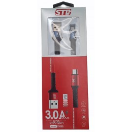 Кабель Micro USB STD CY132 1m синий
