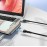 Кабель USB Type-C магнитный Hoco U96 черн