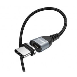 Кабель USB Type-C магнитный Hoco U96 черн