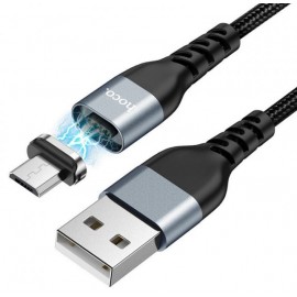 Кабель Micro USB магнитный Hoco U96 черн