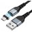Кабель Micro USB магнитный Hoco U96 черн