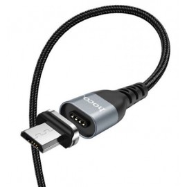 Кабель Micro USB магнитный Hoco U96 черн
