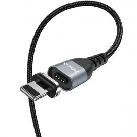 кабель для Apple Lightning USB магнитный Hoco U96 черн