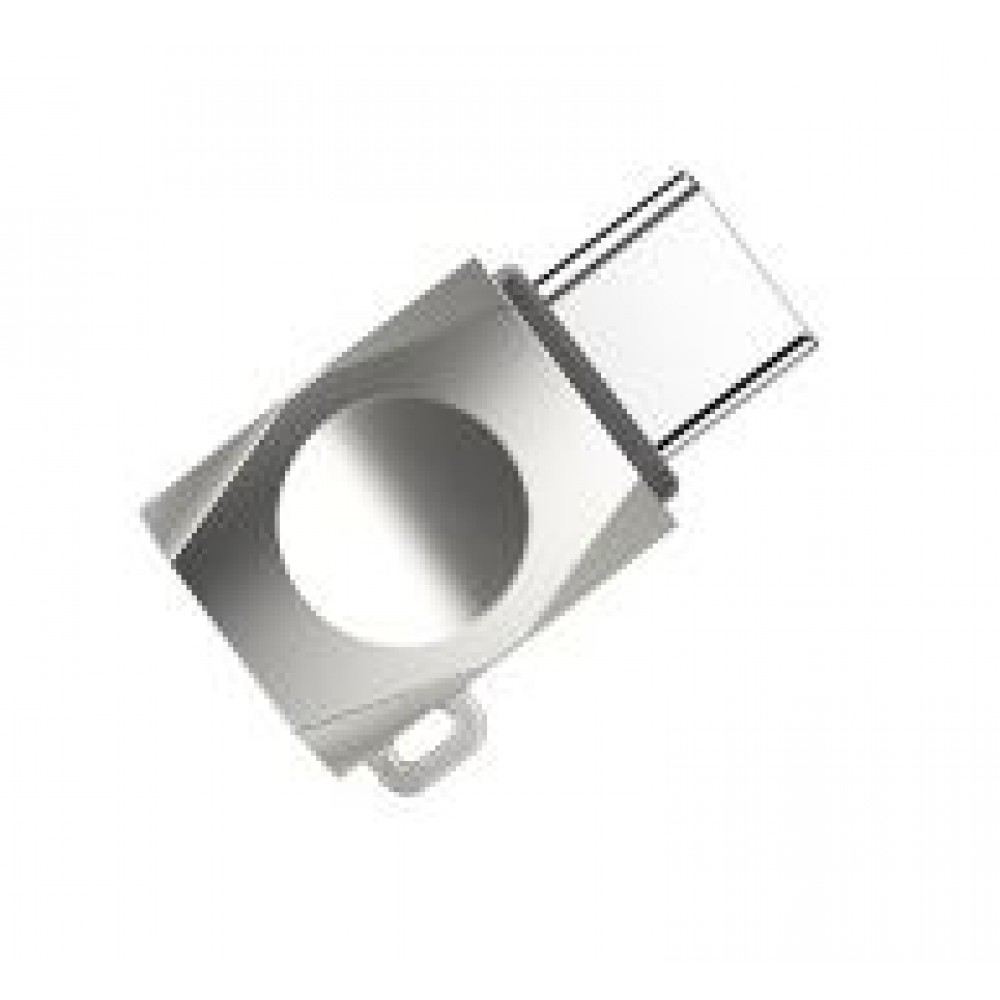Переходник Type-C штекер - Micro USB гнездо Hoco UA8 серебр