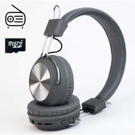 Наушники bluetooth полноразмерные Sodo SD-1001 серый