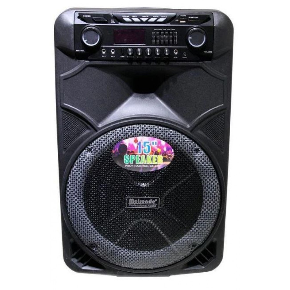 Колонка Bluetooth MP3 караоке 2 микрофона MR-108