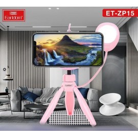Штатив настольный с подсветкой Earldom ET-ZP15 розовый