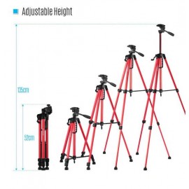 Штатив Tripod 3366 красный