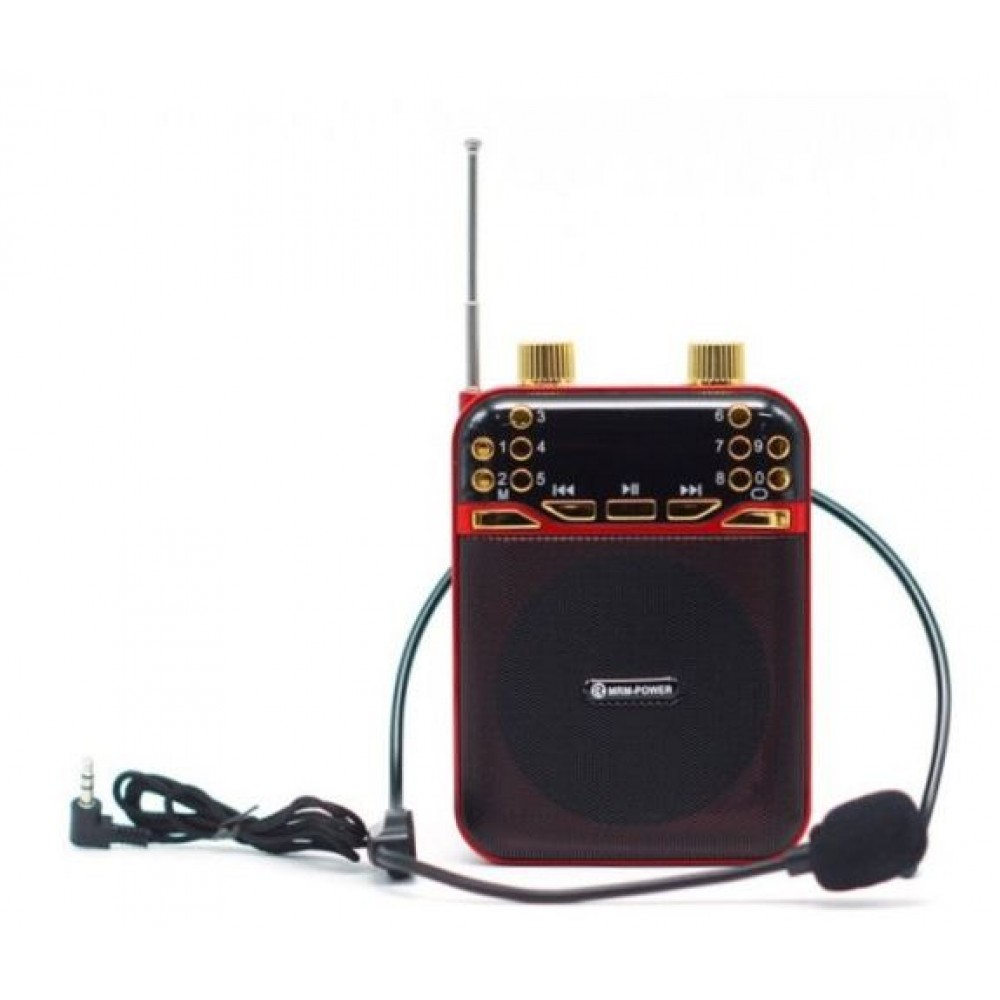 Колонка радио Mp3 громкоговоритель с микрофоном MR278
