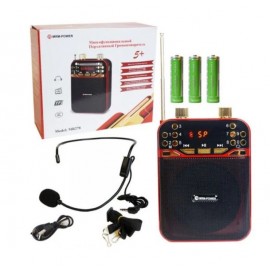 Колонка радио Mp3 громкоговоритель с микрофоном MR278