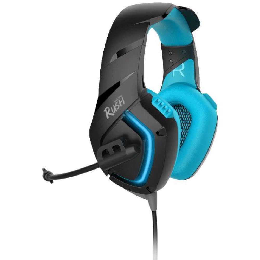 Наушники гарнитура PC игр Smartbuy Rush Skythe SBHG-8700 синие