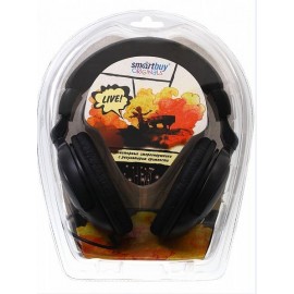 Наушники полноразмерные Smartbuy Live SBE-7000, черные, 4m
