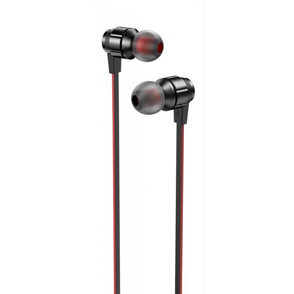 Наушники вакуумные с микрофоном Hoco M85 черные