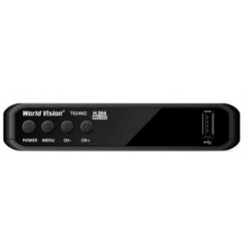 Ресивер DVB-T2/C World Vision T624M2 с кабельным тв и интернет