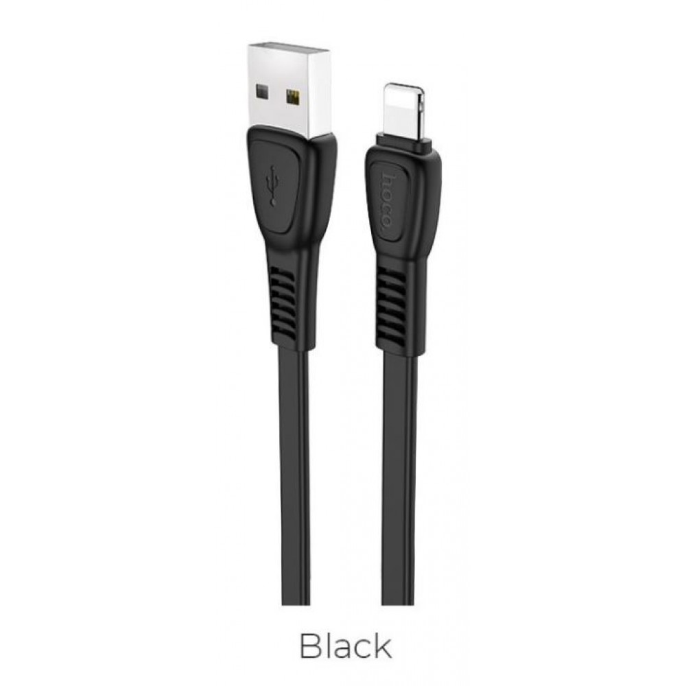 кабель для Apple Lightning USB Hoco X40 1m черный