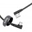 Кабель USB Type-C Hoco U83 3A 1.2m угловой черный