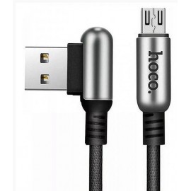 Кабель Micro USB Hoco U17 1.2m черный