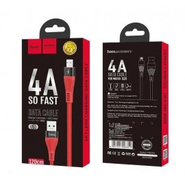 Кабель Micro USB Hoco U53 красный