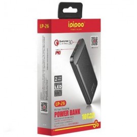 Power bank Ipipoo LP-26 10000mAh QC 3.0, черный