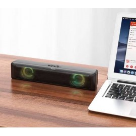 Колонка Bluetooth MP3 FM Hoco DS31 черная