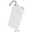 Power bank Hoco J73 30000mah, дисплей, лампа, белый