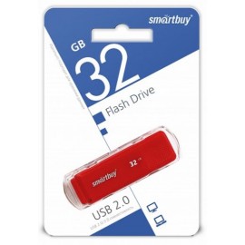 Флешка USB 32Gb SmartBuy Dock Red