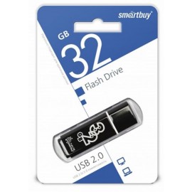 Флешка USB 32Gb SmartBuy Glossy Black