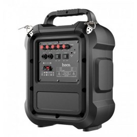 Колонка Bluetooth MP3 FM караоке Hoco DS23 с беспров микроф