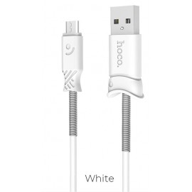 Кабель Micro USB Hoco X24 белый