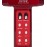 Колонка микрофон Bluetooth Mp3 караоке WS-1828 красный