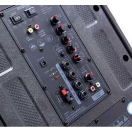 Колонка Bluetooth MP3 FM караоке Hoco DS24 2 беспров микроф