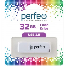 Флешка USB 32Gb Perfeo C10 White