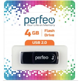 Флешка USB 4Gb Perfeo C09 Black