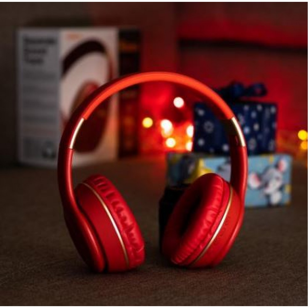 Наушники bluetooth Moxom MX-WL05 красные