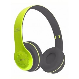Наушники Bluetooth P47 зеленые