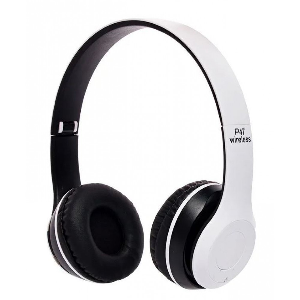 Наушники Bluetooth P47 белые