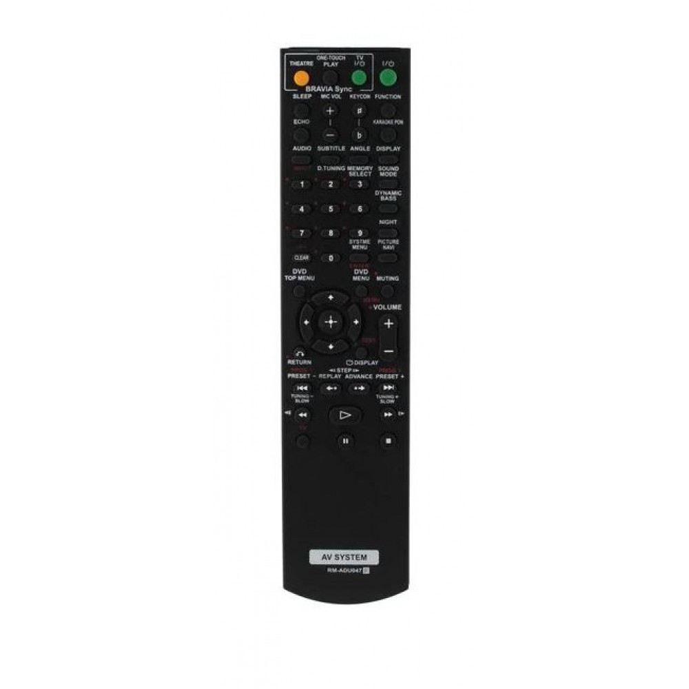 Пульт домашний кинотеатр Sony RM-ADU047