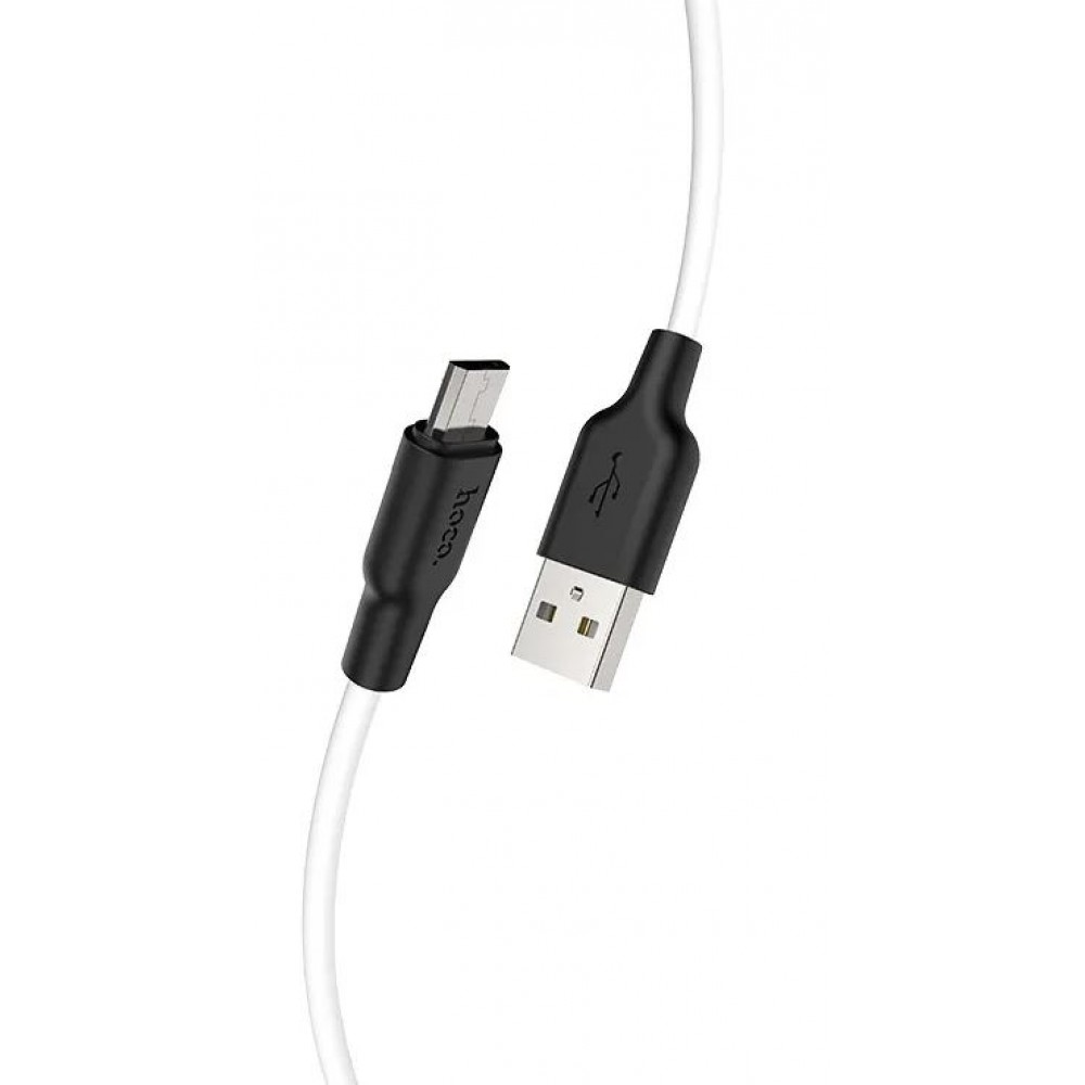 Кабель Micro USB Hoco x21 plus 2m белый