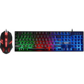Комплект игровой клавиатура + мышь Defender Glion C-123 LED