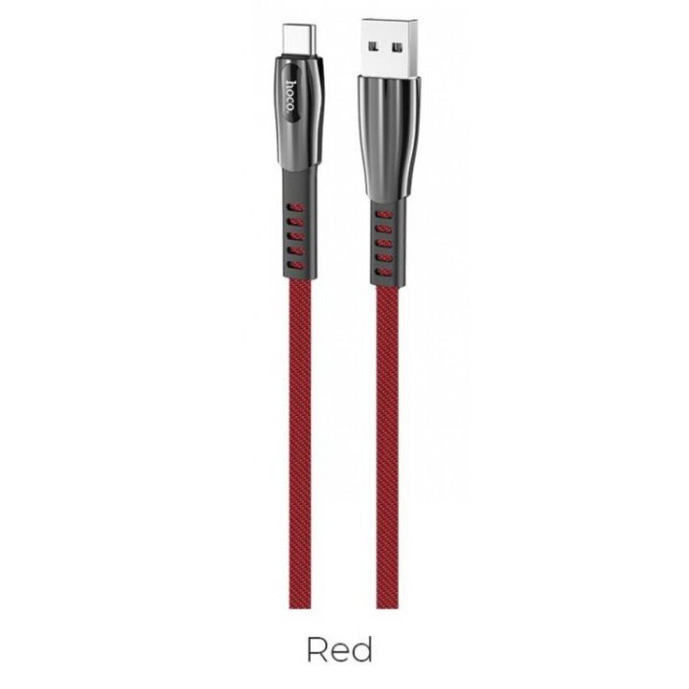 Кабель USB Type-C Hoco U70 красный
