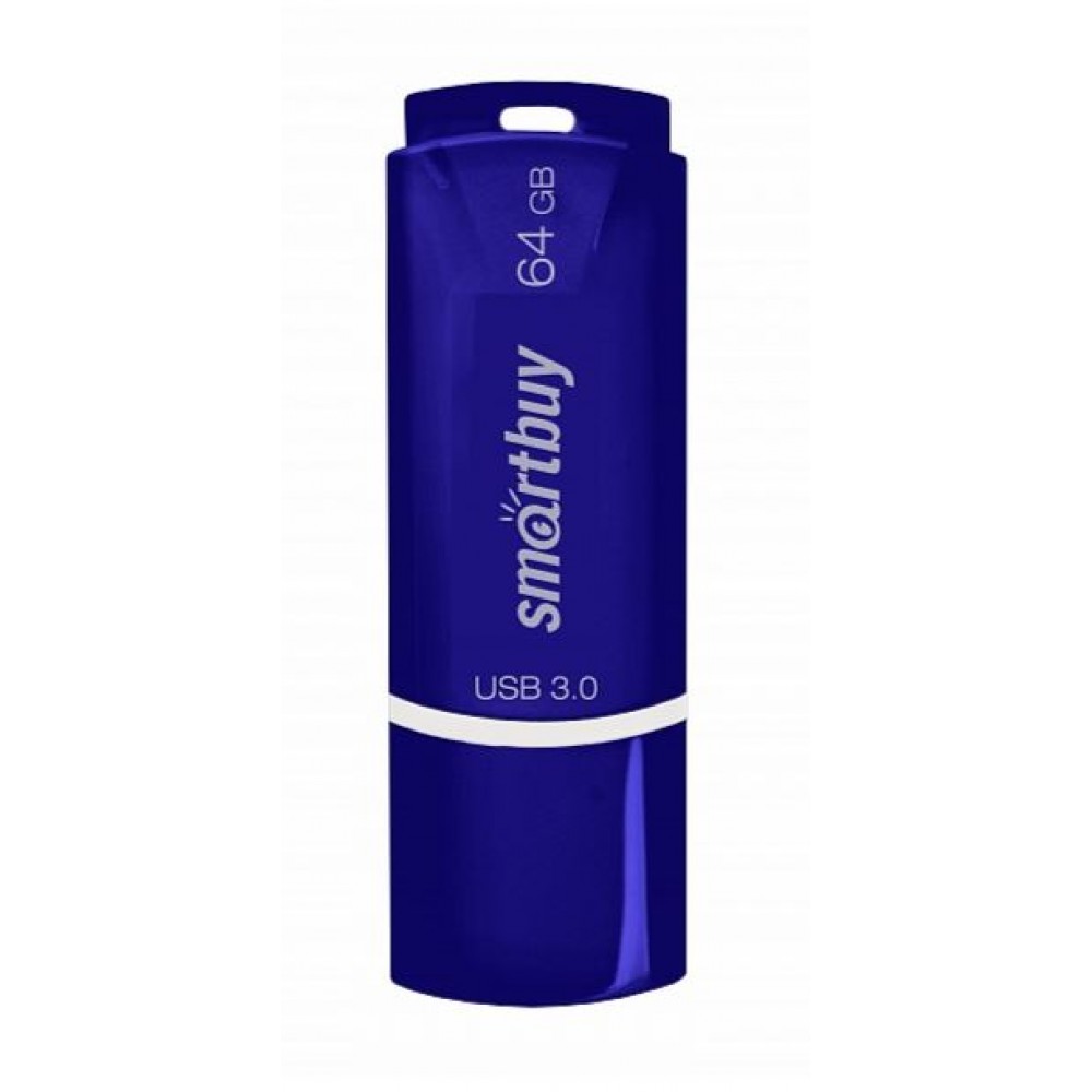 Флешка USB 3.0 64Gb SmartBuy Crown Blue